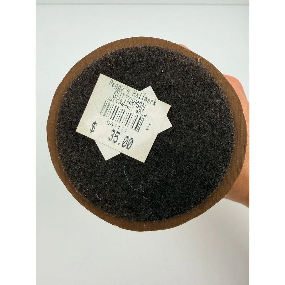 Vintage 1984 Sievers Guitar Man Figurine Musician with Dog Sculpture 8028 - Picture 6 of 7